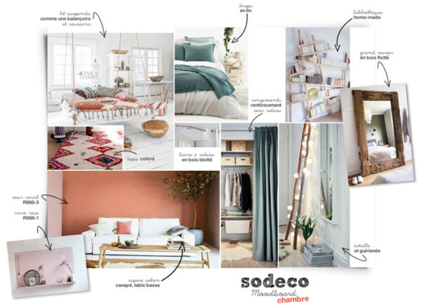 moodboard chambre