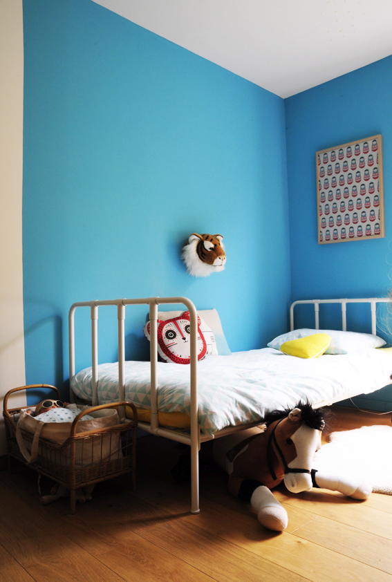 chambreenfantmurbleu Sodeco, conseils en décoration Lille