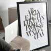 Affiche Eksel Alphabet 50x70cm – Image 4