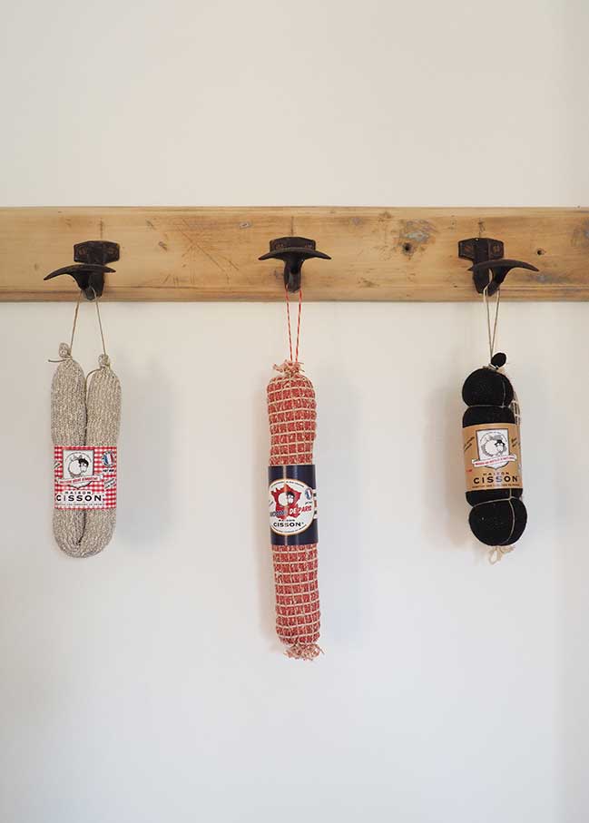Le saucisson tricoté, c'est tendance ! – Saucisson Maison Cisson