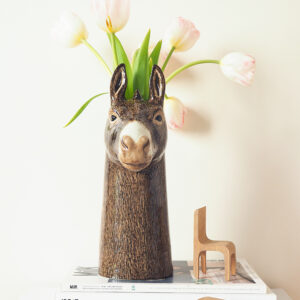 vase âne en céramique, parfait pour personnaliser votre intérieur